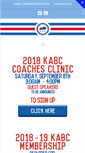 Mobile Screenshot of kentuckybasketballcoaches.org
